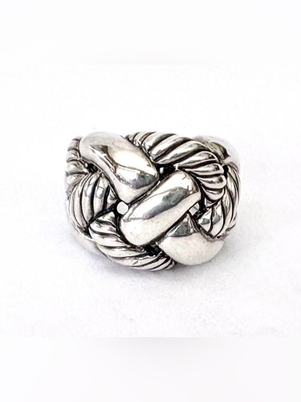 David Yurman Wide Cable Knot Ring